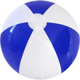 40cm Two-Tone Beach Ball Blue-White